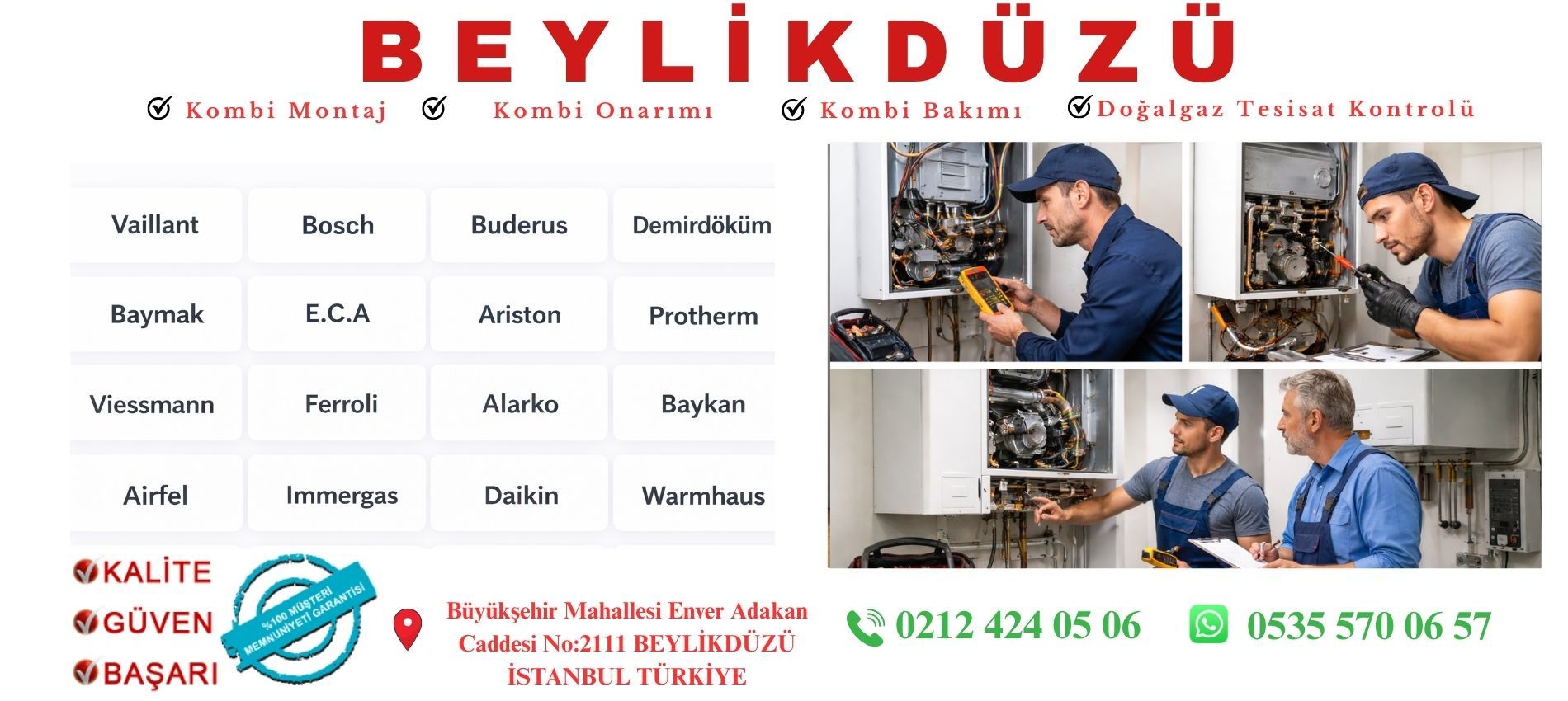 Beylikdüzü Kombi Servisi